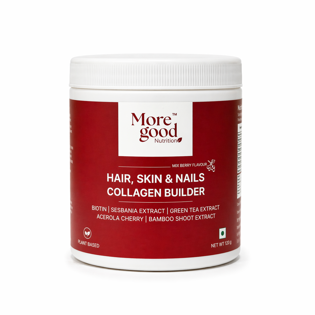 Hair Skin & Nails Multivitamins + Collagen Builder Powder