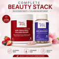 Hair Skin & Nails Multivitamins + Collagen Builder Powder