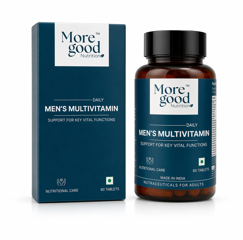 Men's Multivitamin Tablets | Daily Energy, Immunity & Overall Wellness Support | With Vitamins A, B-Complex, C, D, E, Zinc, Ashwagandha & Ginseng