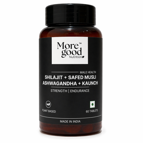 Men’s Stamina & Energy Boost Multivitamin with Shilajit, Ashwagandha, Safed Musli & Kaunch